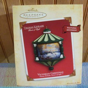 Victorian Christmas Kinkade Hallmark Ornament